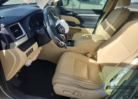 2015 Toyota Highlander Xle from USA, damaged, VIN 5TDJKRFH8FS101647